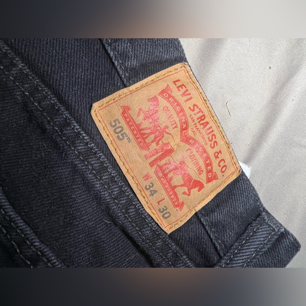 Levi's Men's Dark Blue Straight Jeans